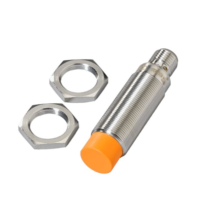 ifm electronic Inductive Threaded Barrel Proximity Sensor, M18, 12 mm Detection, 2-Wire NO, 20 → 140 V ac/dc, 20