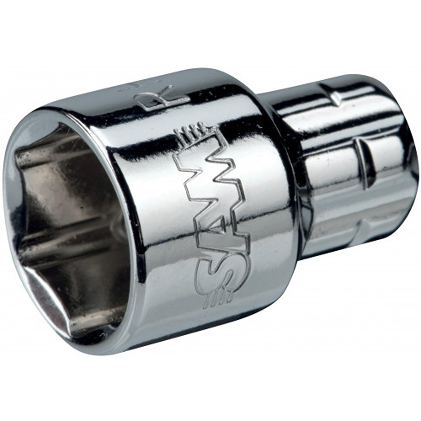 SAM 1/4 in Drive 5mm Standard Socket, 6 point, 7.3mm, 15.55 mm Overall Length