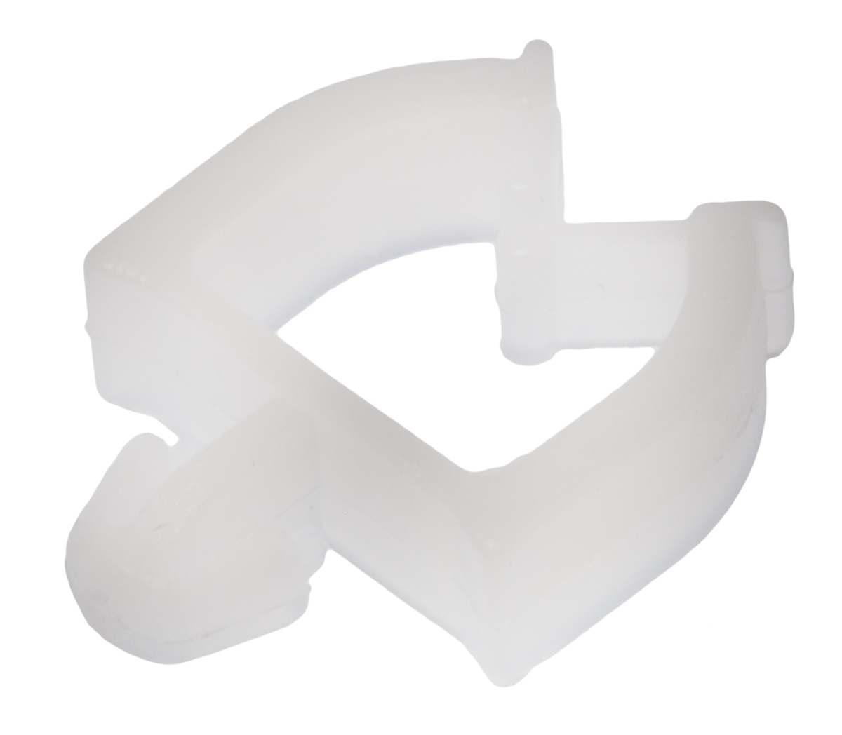 RS PRO White Nylon cable fixing, 6.4mm Max. Bundle