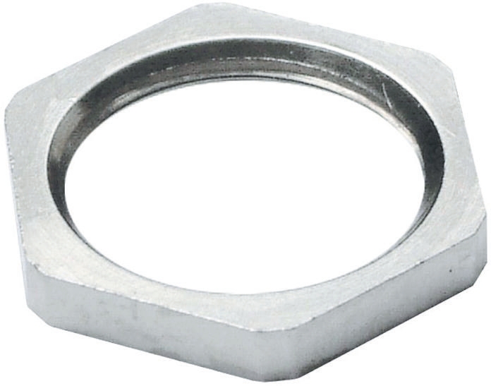 SIB Nickel Nickel Plated Brass Cable Gland Locknut, M40 Thread