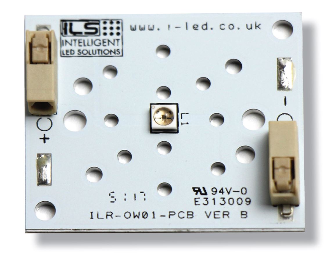ILR-OV01-O275-LS010-SC201. Intelligent LED Solutions, ILR-OV01-O275-LSxxx-SC201. Series UV LED, 275nm 10mW 130 °