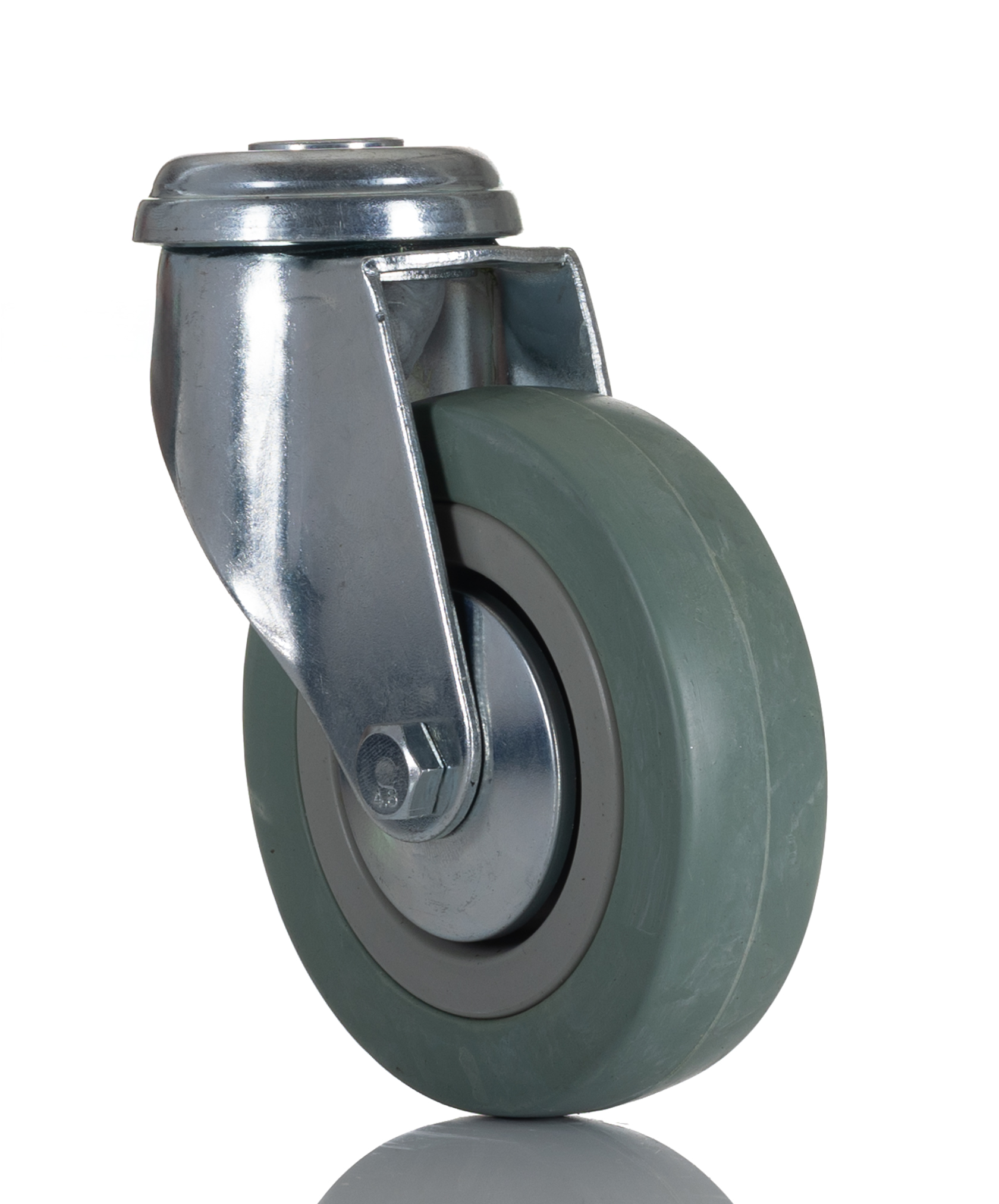 RS PRO Swivel Castor Wheel, 80kg Capacity, 100mm Wheel