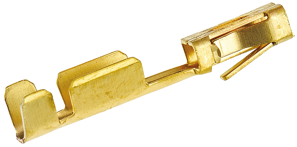 TE Connectivity AMPMODU MOD V Series Female Crimp Terminal, 24AWG Min, 20AWG Max