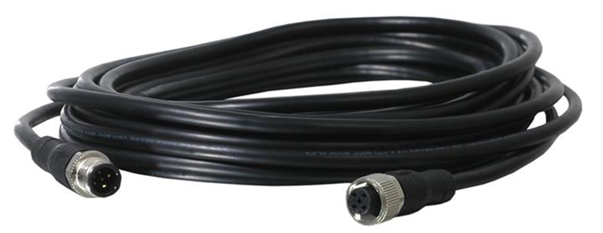ABB Jokab Female 5 way Threaded to Male 5 way M12 5 Sensor Actuator Cable, 6 m