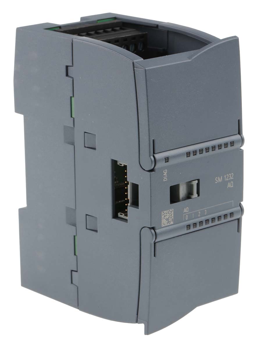 Siemens SM 1232 Series PLC I/O Module for Use with SIMATIC S7-1200 Series, Analogue, Analogue, 24 V