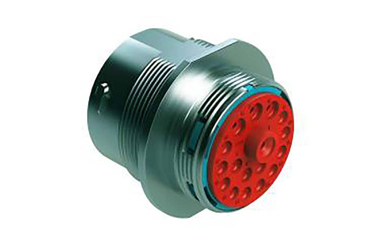 Amphenol Industrial Circular Connector, 18 Contacts, Cable, Standard Connector, Socket, Female, IP67, IP69K, Duramate
