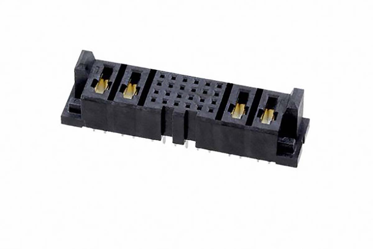 Samtec MPSC Series Straight Through Hole Mount PCB Socket, 20-Contact, 10-Row, 2mm Pitch, Solder Termination