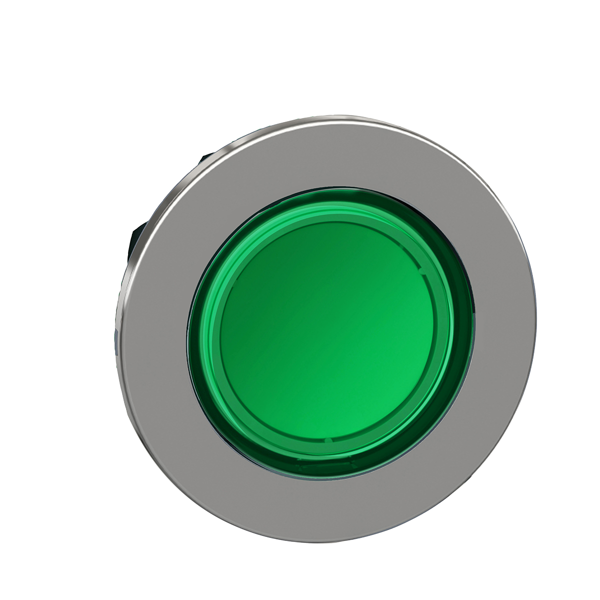 Schneider Electric Harmony Series Green Maintained Push Button Head, 30mm Cutout, IP66, IP67, IP69K