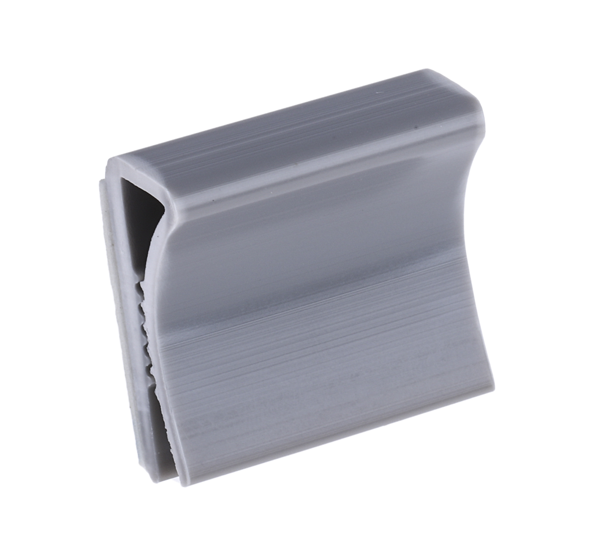 RS PRO Grey PVC Flat cable tie, 8mm Max. Bundle