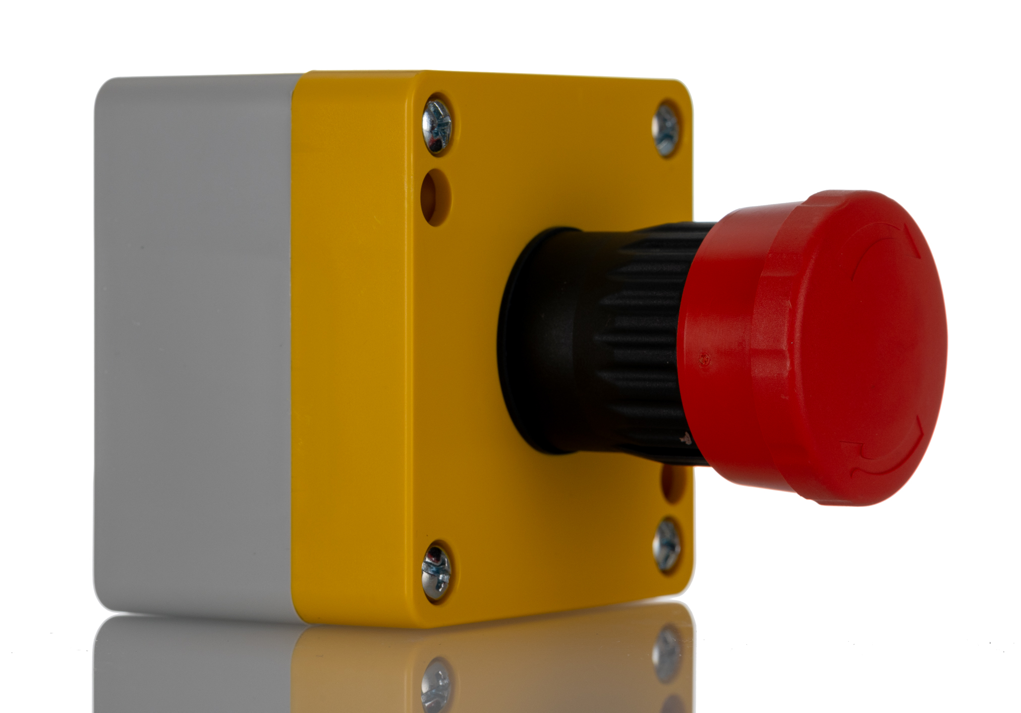 RS PRO Twist Release Emergency Stop Push Button, Surface Mount, 1NC, IP65