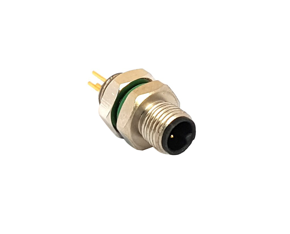 Bulgin Circular Connector, 4 Contacts, Front, M5 Connector, Plug, Male, IP67, Buccaneer M5 Series