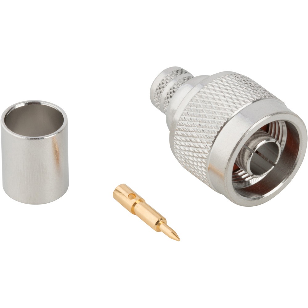 Amphenol RF Straight RF Adapter N Plug 11GHz