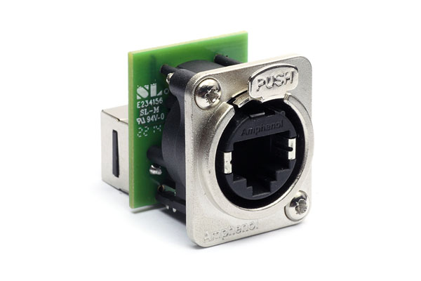 Amphenol Industrial Chassis Mount XLR Connector, Horizontal, Female, IP40, 125 V, 1 Way, Nickel, Silver Plating