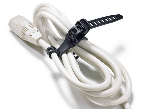 HellermannTyton Cable Ties, Cable Ties, 880mm x 28 mm, Black TPU, Pk-3