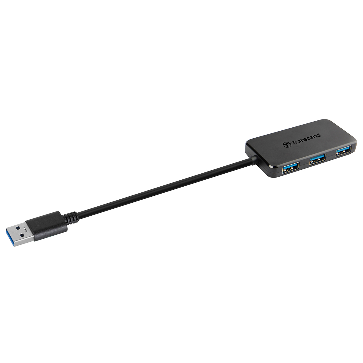 Transcend 4 Port USB 3.1 USB A  Hub, USB Bus Powered, 73.8 x 37.2 x 10.4mm