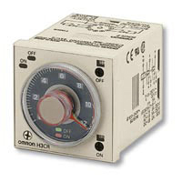 Omron H3CR Series DIN Rail Mount Timer Relay, 12 → 48 V dc, 24 → 48V ac, 11-Contact, 0.05 s → 30h,