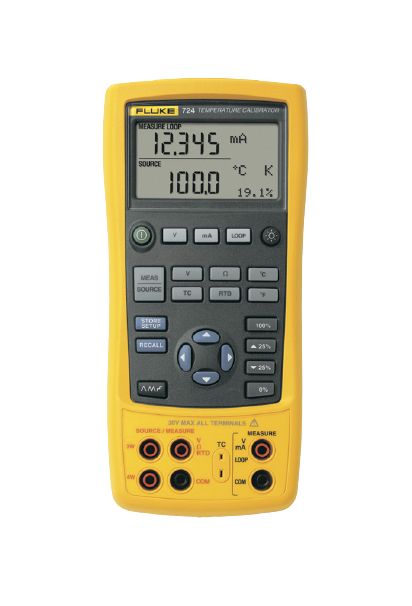 Fluke 724/APAC/EMEA Temperature Calibrator, With UKAS Calibration