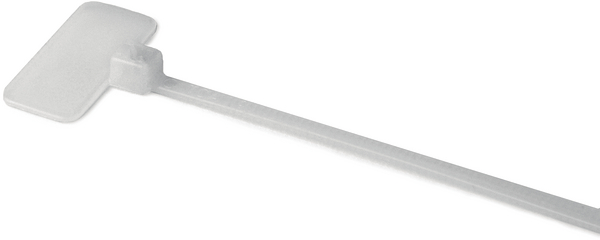 HellermannTyton Cable Ties, Releasable, 110mm x 2.5 mm, Natural Polyamide 6.6 (PA66), Pk-100