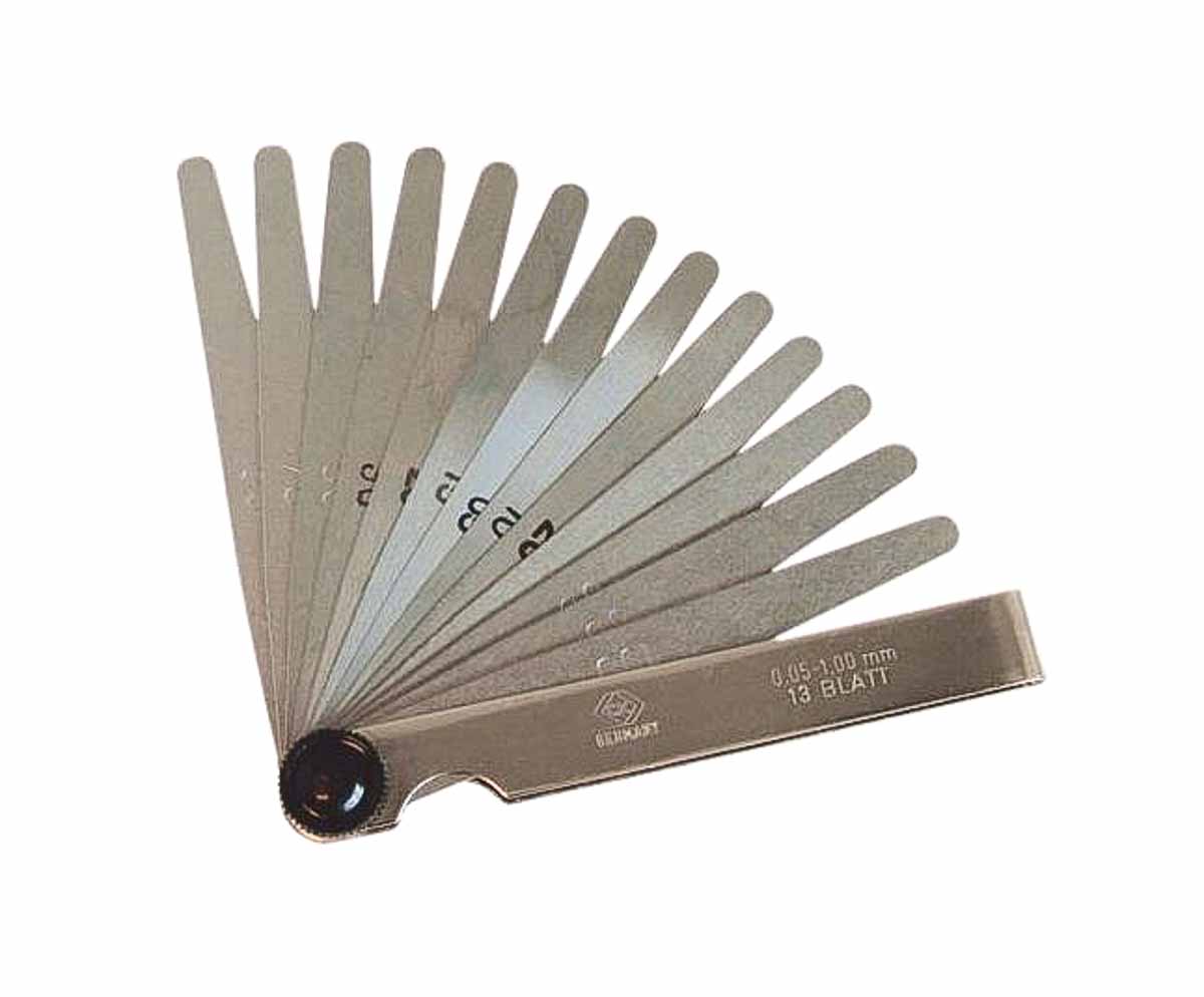 CK T3527M 413 Steel Feeler Gauge, 13 Blades