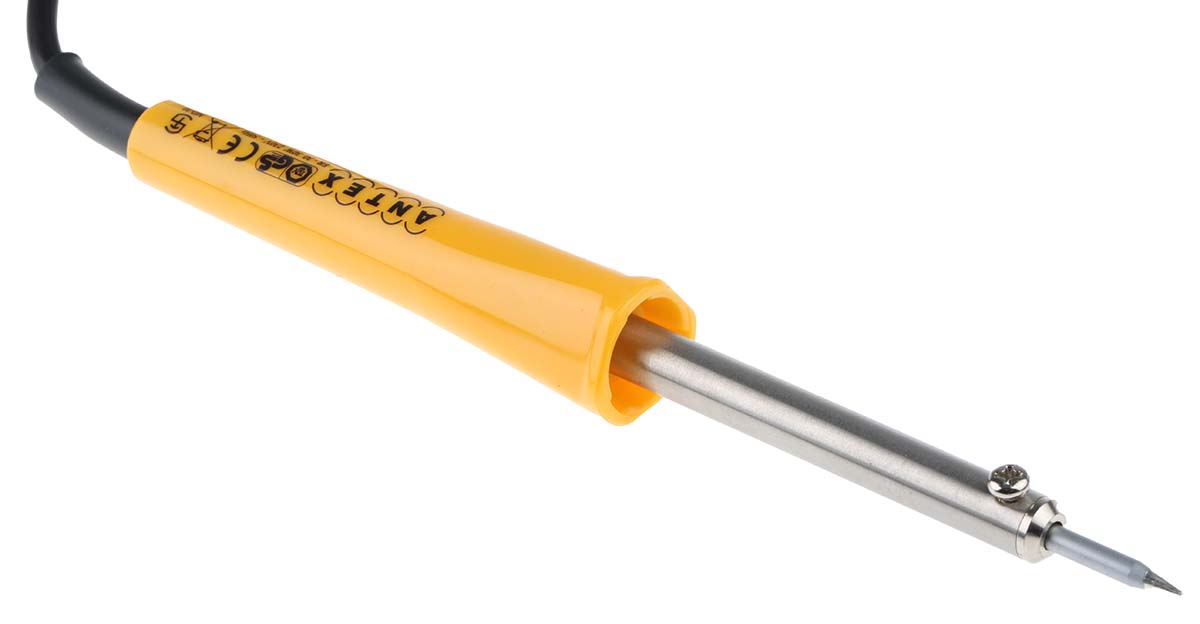 Antex Electronics Electric Soldering Iron, 230V, 30W, for use with Antex Soldering Stations
