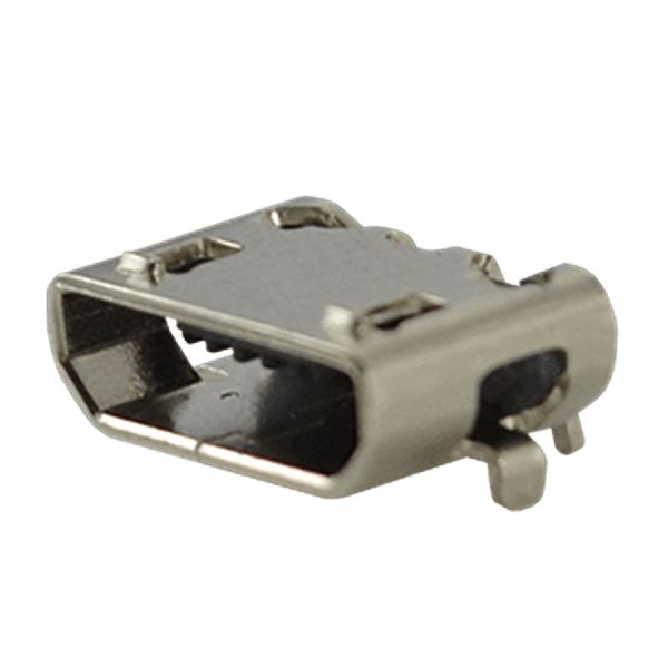 Same Sky Horizontal, SMT Type Micro B Type 2 USB Connector