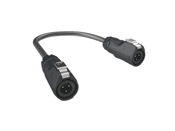 Amphenol Communications Solutions Male 3 way M12 to Male 3 way M12 Sensor Actuator Cable, 3 m