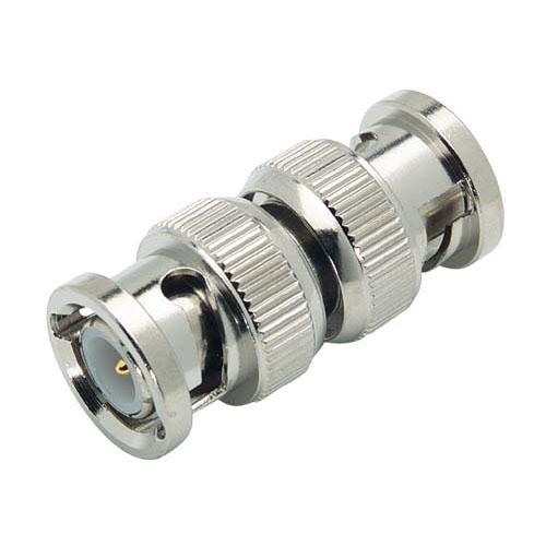 L-Com Straight Coaxial Adapter BNC Plug to BNC Plug 1GHz