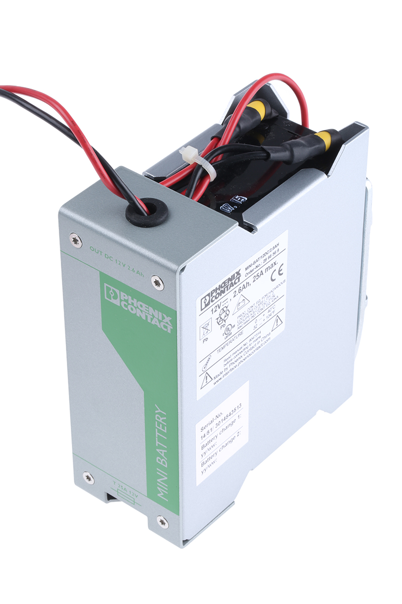 Phoenix Contact UPS Battery Pack, for use with MINI-DC-UPS-12DC/2