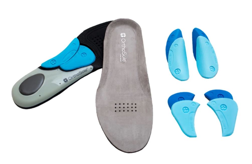 Orthosole Blue, Grey Insole, Size 7-7.5 (UK), 40.5-41.5 (EU)