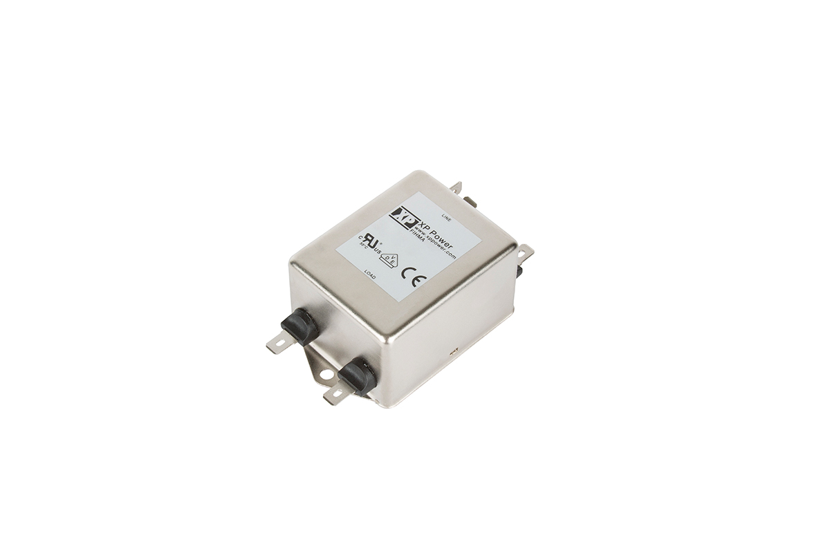 XP Power, FIHM 3A 264 V ac 0 → 400Hz, Chassis Mount EMI Filter, Quick Connect, Single Phase