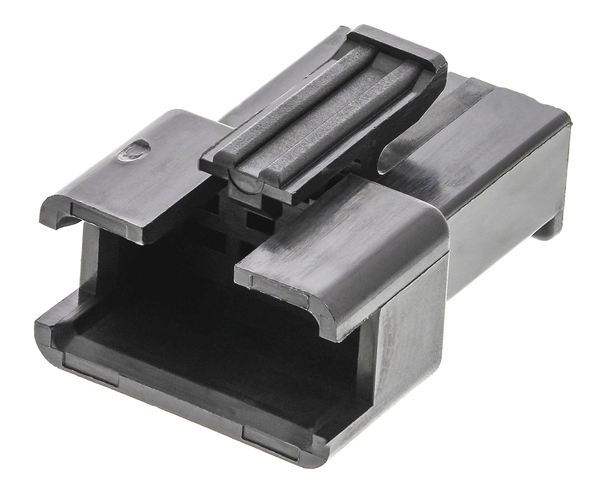 JST Female Connector Housing, 4 Way, 1 Row