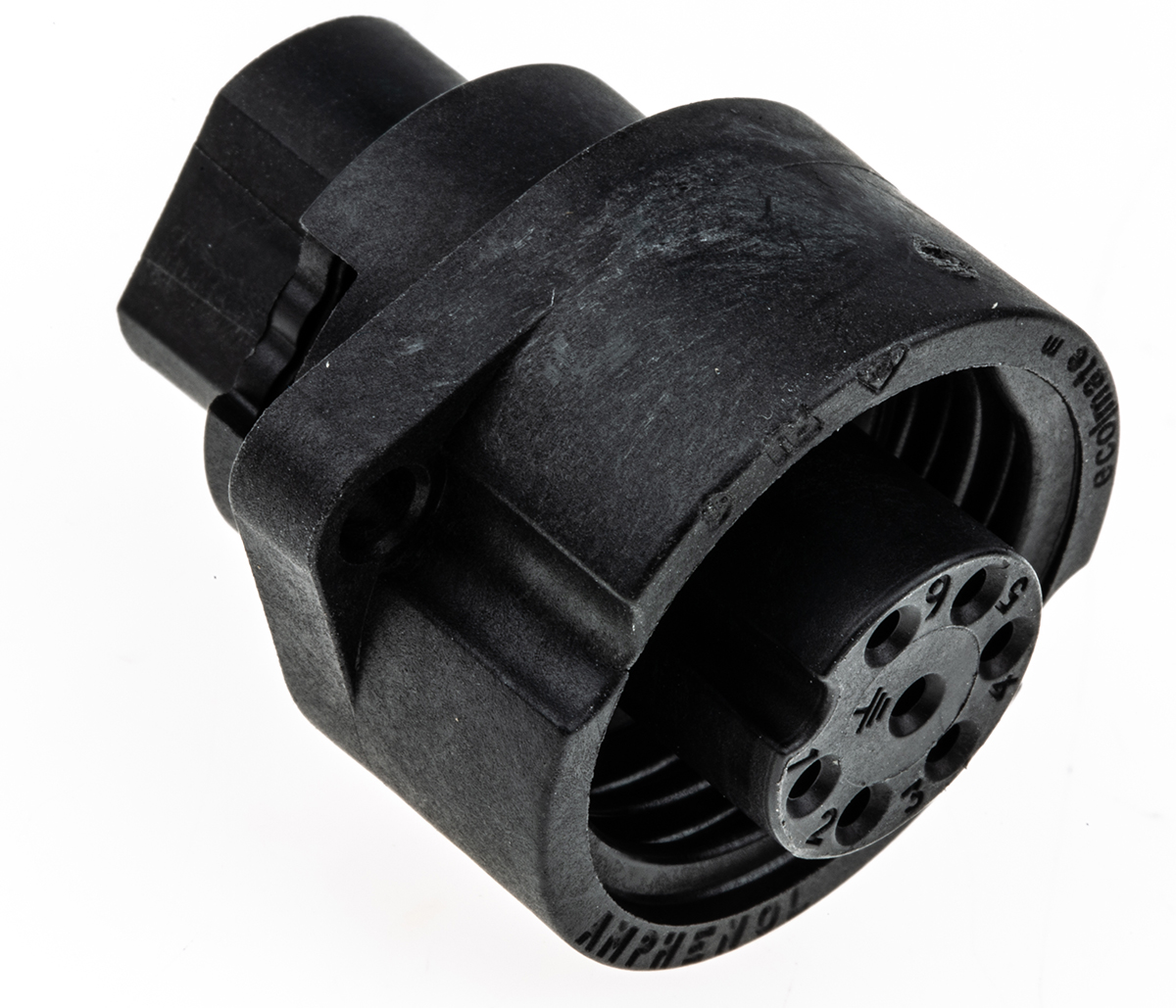 Amphenol Industrial Circular Connector, 6 Contacts, Panel, Standard Connector, Socket, Female, IP67, Ecomate M Series