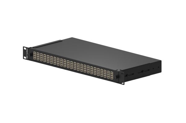 HellermannTyton Connectivity 96 Port LC Multimode Duplex Fibre Optic Patch Panel, 1U