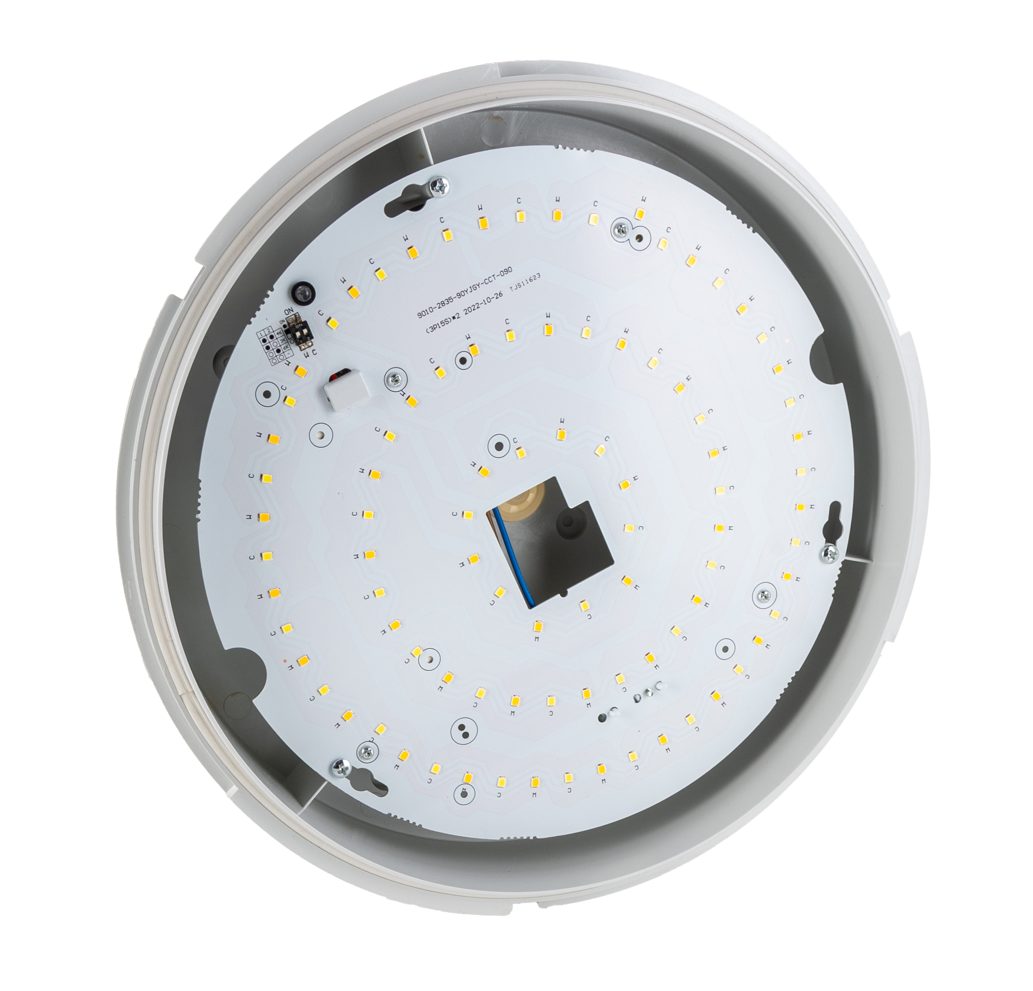 RS PRO Round LED Bulkhead Light, 18 W, 220 → 240 V ac, IP54