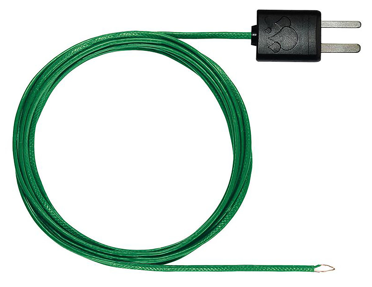 Testo K Temperature Probe, 1.5m Length, 1.5mm Diameter, 250 °C Max