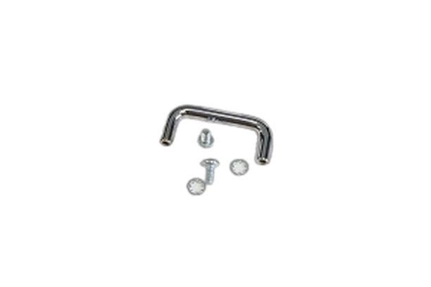 Hammond Chrome Steel Drawer Handle 16 mm Height, 37mm Width, 5mm Length