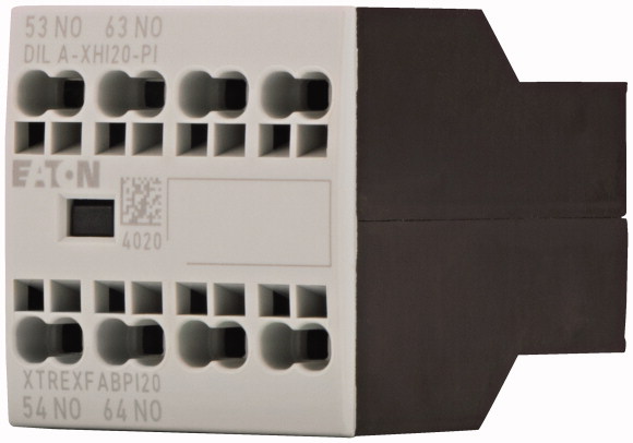 Eaton Auxiliary Contact, 2 Contact, 2 NO, Front Fixing