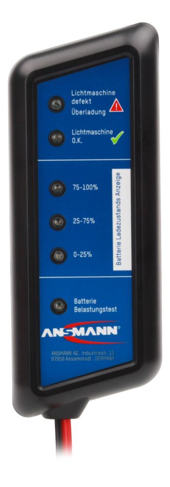 Ansmann 4000002 Car Battery Tester 12 V