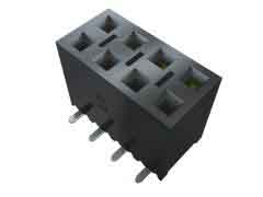 Samtec SSM Series Straight Surface Mount PCB Socket, 32-Contact, 2-Row, 2.54mm Pitch, Solder Termination