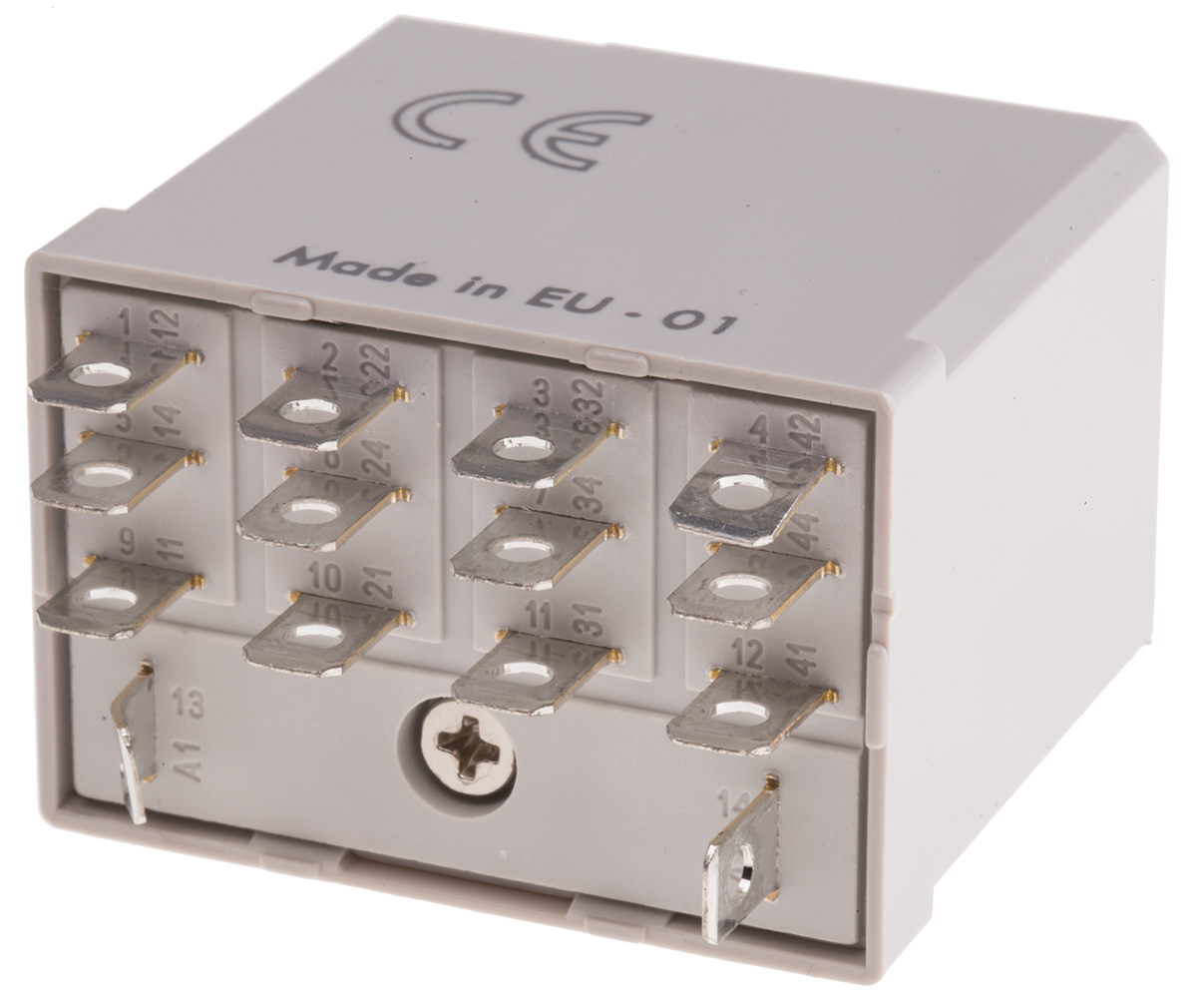 Finder Plug In Power Relay, 24V dc Coil, 12A Switching Current, 4PDT