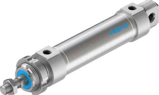 Festo 80 mm Pneumatic Roundline Cylinder - 559298 DSNU Series, Double Acting Acting