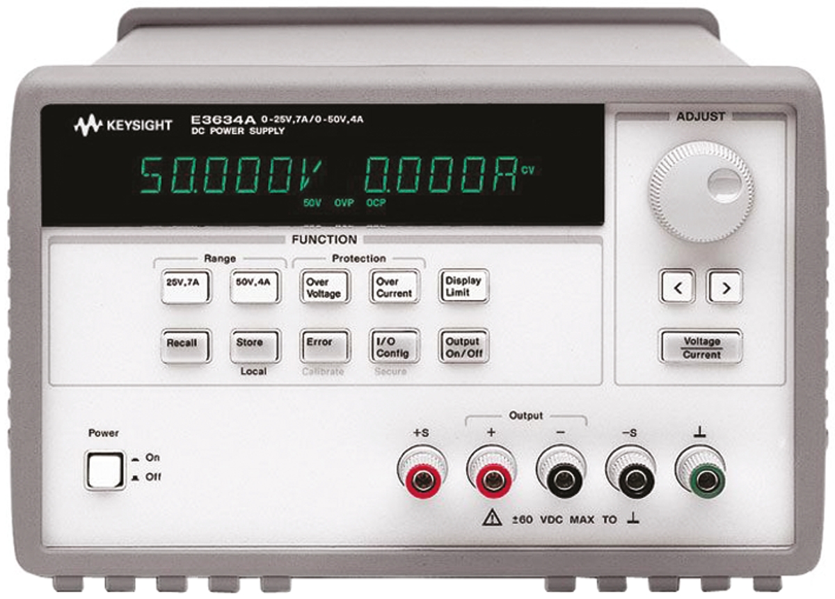 Keysight Technologies E363XA Series Digital Bench Power Supply, 0 → 50V, 4A, 1-Output, 175W