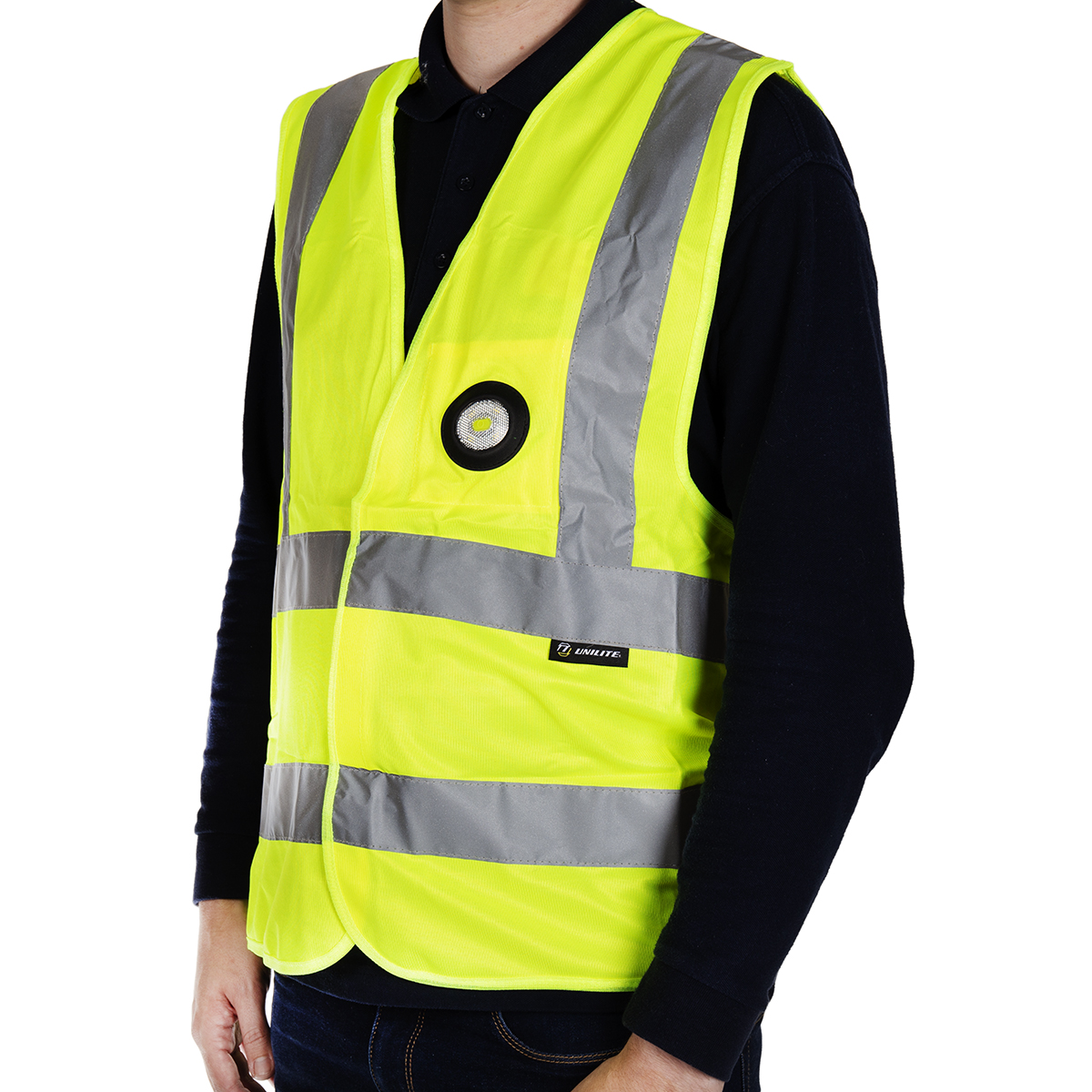 Unilite Yellow Hi Vis Vest, XL