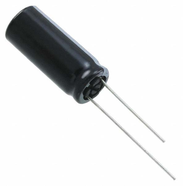 Panasonic 2700μF Aluminium Electrolytic Capacitor 10V dc, Radial, Through Hole - EEUFS1A272L