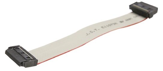 ERNI Flat Ribbon Cable, 68-Way, 1.27mm Pitch, 300mm Length, AU IDC to IDC