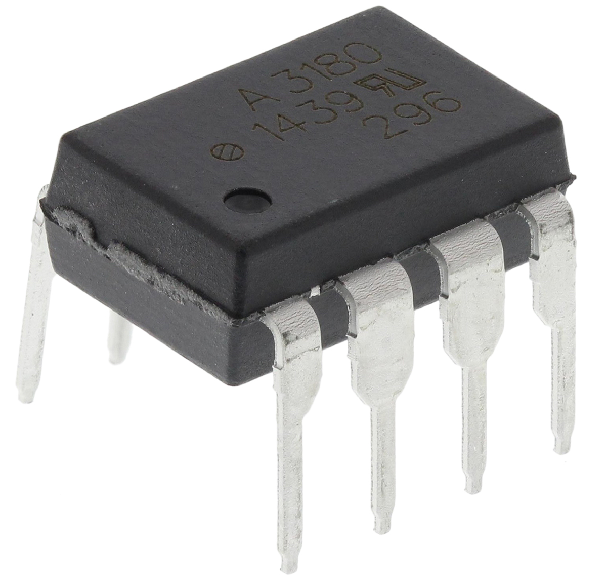 Broadcom, HCPL-3180-000E DC Input Transistor Output Optocoupler, Through Hole, 8-Pin DIP