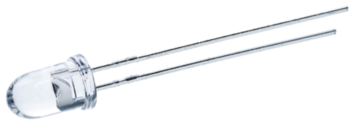 Broadcom1.9 V Red LED 5mm Through Hole, HLMP-EG30-NR000