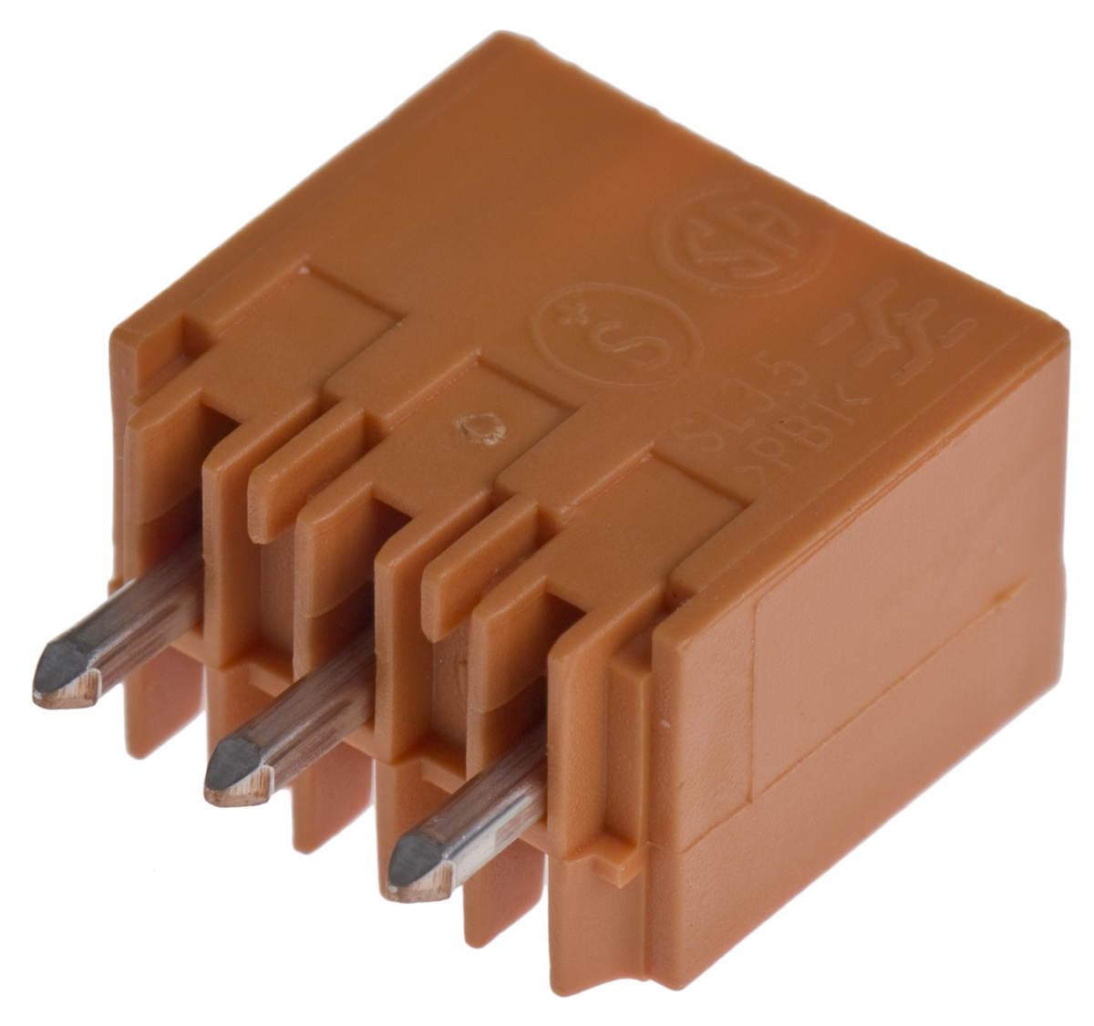 Weidmuller, 3.5mm Pitch, OMNIMATE SL, 3 Way, , Pluggable Terminal Block, Header, Through Hole, Solder Termination,