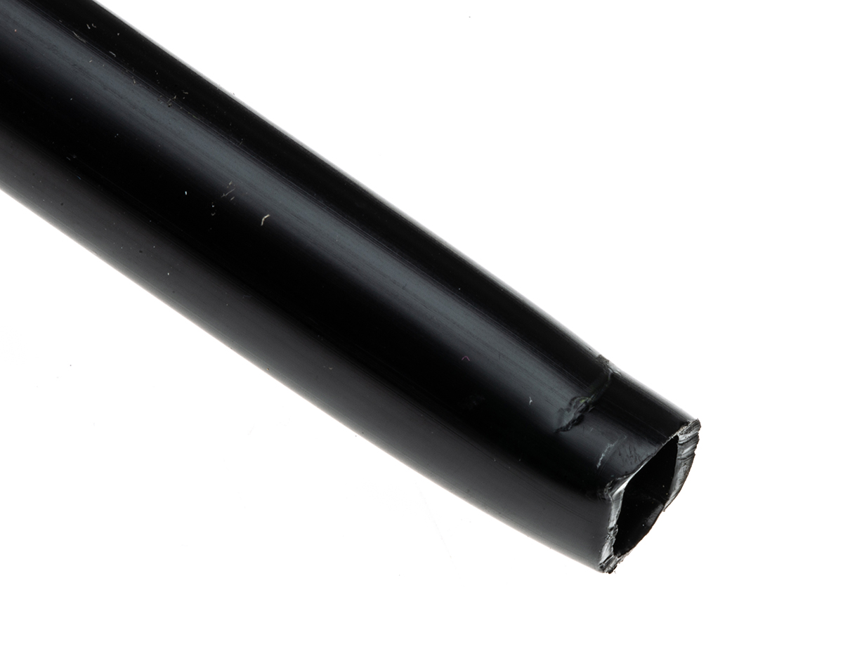 RS PRO Compressed Air Pipe Black Nylon 10mm x 30m NLF Series