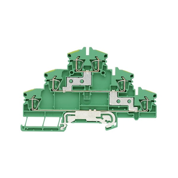 Weidmüller 1131740000 Green, 2.5mm², 3-Level, Clamp Termination
